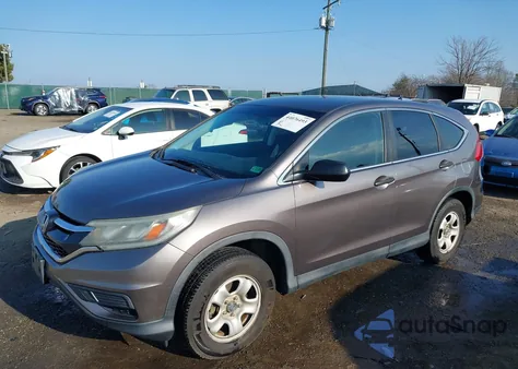2015 Honda Cr-V Lx from USA, damaged, VIN 5J6RM4H37FL023343
